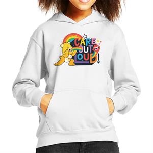 Care Bears Unlock The Magic Care Out Loud Kid's Hooded Sweatshirt