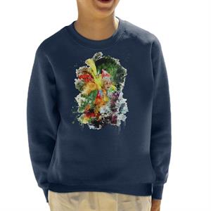 TV Times Elton John Wearing Feathers At The Piano 1978 Kid's Sweatshirt