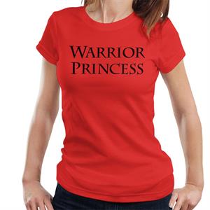 Xena Warrior Princess Text Women's T-Shirt