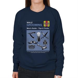 Haynes Male Grooming Tips And Tricks Women's Sweatshirt