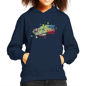 Disney Toy Story Buzz Lightyear Holiday Cheer Kid's Hooded Sweatshirt