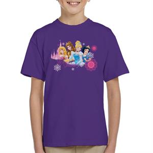 Disney Christmas Princesses Let It Shine Kid's T-Shirt