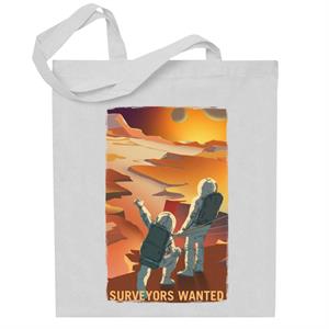 NASA Surveyors Wanted Totebag