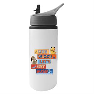 Sooty Sweep Izzy Wizzy Lets Get Busy Aluminium Water Bottle With Straw