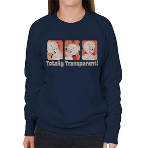 Casper The Friendly Ghost Totally Transparent Women's Sweatshirt