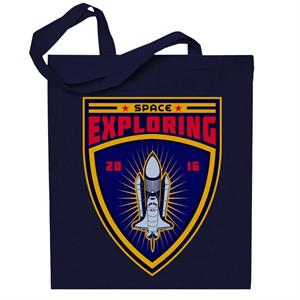 NASA Space Exploring Totebag