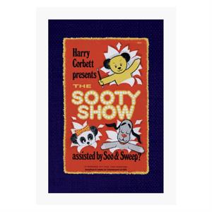 Sooty Harry Corbett Presents The Sooty Show A4 Print