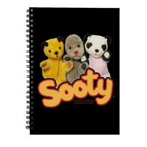 Sooty Sweep Soo Classic Logo Spiral Notebook