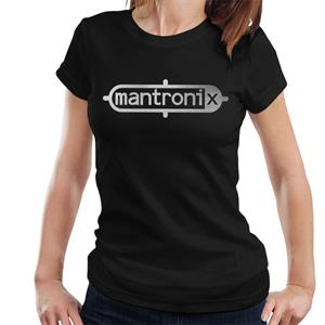 Mantronix Classic Silver Foil Logo Women's T-Shirt