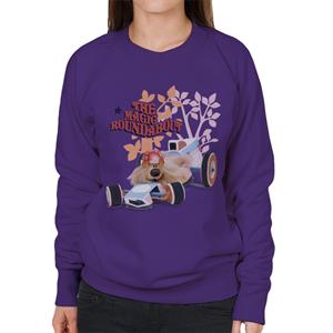 The Magic Roundabout Dougal Race Car Women's Sweatshirt