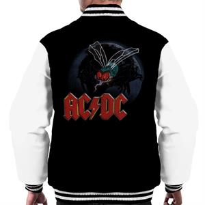 AC/DC Mosquito From Above Logo Men's Varsity Jacket