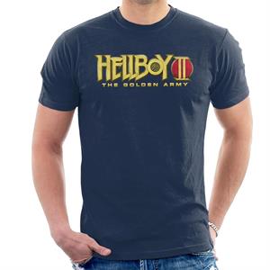 Hellboy II The Golden Army Logo Men's T-Shirt