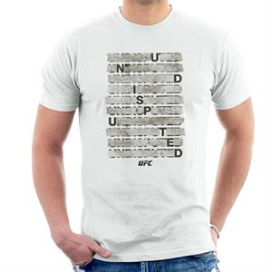 UFC Undisputed Taped Black Text Men's T-Shirt