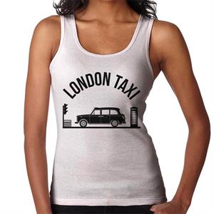 London Taxi Company TX4 At Traffic Lights Women's Vest