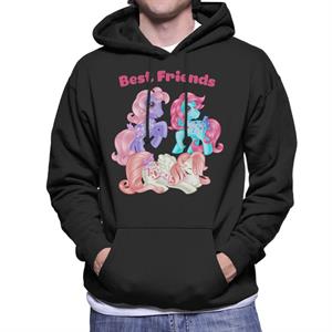 My Little Pony Best Friends Smiling Men's Hooded Sweatshirt