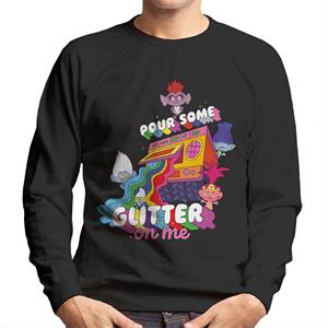 Trolls Pour Some Glitter On Me Men's Sweatshirt