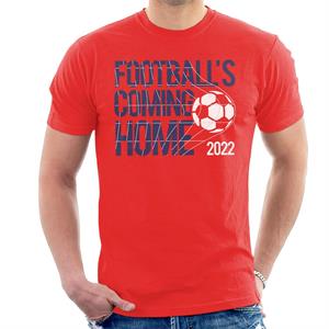 Football's Coming Home Back Of The Net Men's T-Shirt