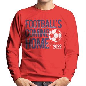 Football's Coming Home Back Of The Net Men's Sweatshirt