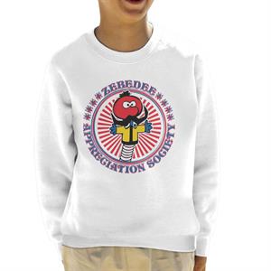 The Magic Roundabout Zebedee Appreciation Society Kid's Sweatshirt