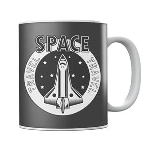 NASA Space Travel Rocket Mug