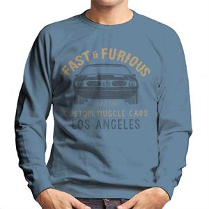 Fast and Furious Custom Muscle Cars Los Angeles Men's Sweatshirt