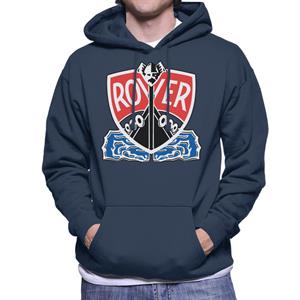 Rover Viking Longship British Motor Heritage Men's Hooded Sweatshirt