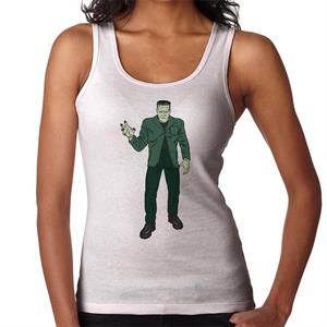 Frankenstein Monster Pose Illustration Women's Vest