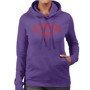 Harvard University MDCXXXVI Varsity Logo Women's Hooded Sweatshirt