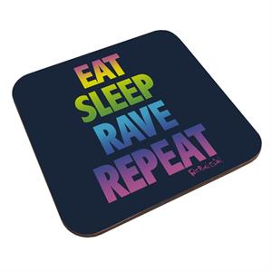 Fatboy Slim Eat Sleep Rave Repeat Coaster