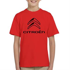 Citroen 2016 Black Logo Kid's T-Shirt