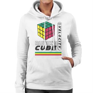 Rubik's Velocity Retro Women's Hooded Sweatshirt