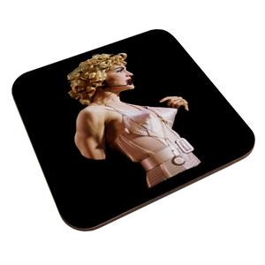 Madonna In Pink Cone Bra Corset Blonde Ambition Tour 1990 Coaster