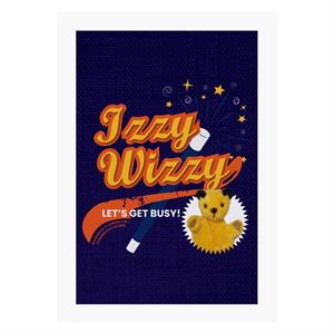 Sooty Izzy Wizzy Lets Get Busy Magic Star Trick A4 Print