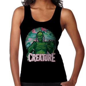 Creature From The Black Lagoon Mix Circle Women's Vest