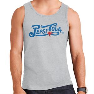 Pepsi Christmas Retro Santa Logo Men's Vest