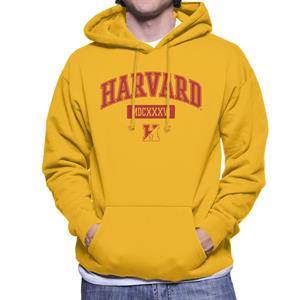 Harvard University MDCXXXVI Varsity Logo Men's Hooded Sweatshirt