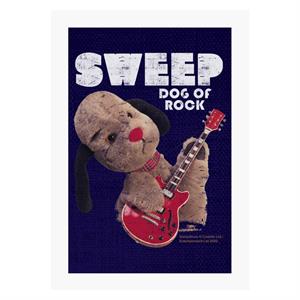 Sooty Sweep Dog Of Rock A4 Print