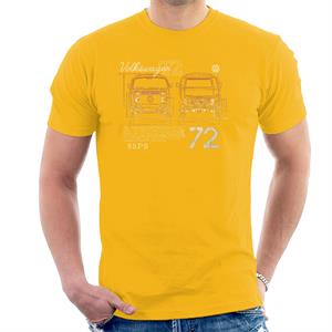 Volkswagen T2 Mini Van 72 Men's T-Shirt