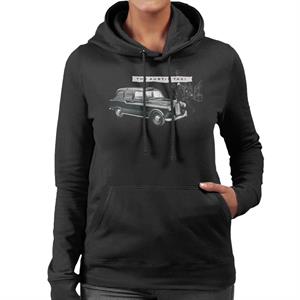 Austin Classic Taxi British Motor Heritage Women's Hooded Sweatshirt