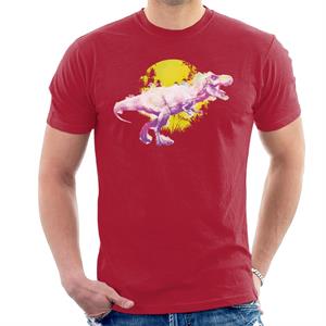 Jurassic Park T Rex Jungle Sun Men's T-Shirt