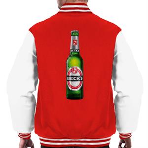 Beck's Bottle Men's Varsity Jacket