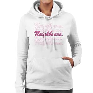 Neighbours Pink Logo Women's Hooded Sweatshirt