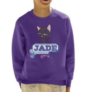 Littlest Pet Shop Jade Fish Bone Kid's Sweatshirt