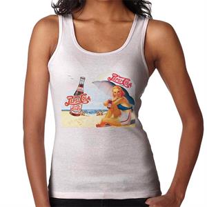 Pepsi Cola 1940s Beach Bottle Women's Vest