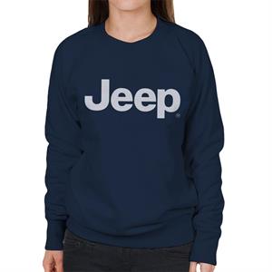 Jeep Classic Text Logo Women's Sweatshirt