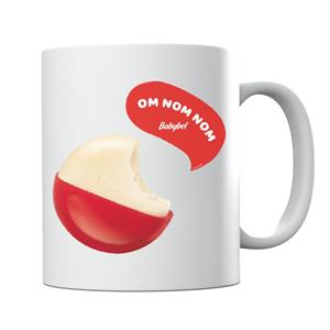 Baby Bel Bite Om Nom Nom Mug