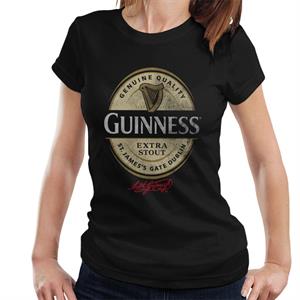 Guinness Stout Label Logo Women's T-Shirt