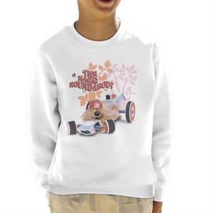 The Magic Roundabout Dougal Race Car Kid's Sweatshirt