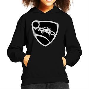 Rocket League Spray Painted Logo Kid's Hooded Sweatshirt