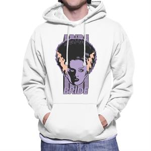 Bride Of Frankenstein Character Head Men's Hooded Sweatshirt